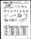 ICE MAKER INSTALLATION PARTS Diagram and Parts List for RT195KCH0  Frigidaire Refrigerator