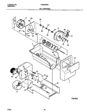 ICE CONTAINER Diagram and Parts List for FRS20WRHW2  Frigidaire Refrigerator