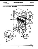 SYSTEM AND AUTOMATIC DEFROST PARTS Diagram and Parts List for FFU16F6AW2  Frigidaire Freezer