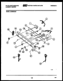 CONSOLE AND CONTROL PARTS Diagram and Parts List for LG600MXD2  Frigidaire Washer Dryer Combo