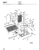 SYSTEM Diagram and Parts List for FRS26KR4JW0  Frigidaire Refrigerator