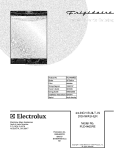 COVER Diagram and Parts List for PLD4460REC  Frigidaire Dishwasher