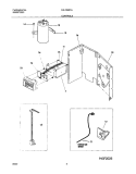 CONTROLS Diagram and Parts List for FAL104K1A3  Frigidaire Air Conditioner