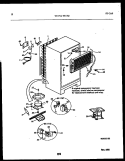 SYSTEM AND AUTOMATIC DEFROST PARTS Diagram and Parts List for 95-1712-23-00  Tappan Refrigerator