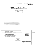 COVER Diagram and Parts List for CRWS7900AS0  Frigidaire Washer