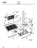 SYSTEM Diagram and Parts List for FRT22RRHB2  Frigidaire Refrigerator