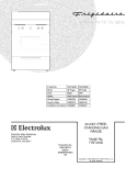 COVER Diagram and Parts List for FGF316DSC  Frigidaire Range