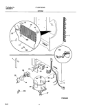 SYSTEM Diagram and Parts List for FFU20FC6CW0  Frigidaire Freezer