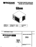 COVER Diagram and Parts List for GAV158Y1A1  Gibson Air Conditioner