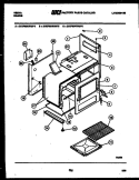 BODY PARTS Diagram and Parts List for 21KPMAWAN5  Tappan Range
