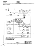 WIRING DIAGRAM Diagram and Parts List for FGF353CASF  Frigidaire Range