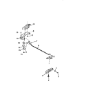 DOOR LATCH ASSEMBLY Diagram and Parts List for KF450GDF3  Frigidaire Range