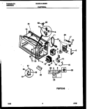 FUNCTIONAL PARTS Diagram and Parts List for 56-9702-10-03  Tappan Microwave