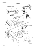 CONTROLS Diagram and Parts List for FRS26ZTHB1  Frigidaire Refrigerator