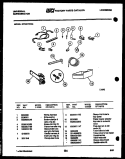 ICE MAKER INSTALLATION PARTS Diagram and Parts List for GTN217WHD4  Frigidaire Refrigerator