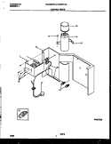 CONTROL PARTS Diagram and Parts List for FAC067T7A1  Frigidaire Air Conditioner
