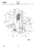 SYSTEM Diagram and Parts List for FRS26ZXHD2  Frigidaire Refrigerator