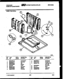 SYSTEM PARTS Diagram and Parts List for FAS189P2A1  Frigidaire Air Conditioner