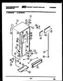 CABINET PARTS Diagram and Parts List for RS196GCD3  Frigidaire Refrigerator