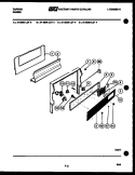 BACKGUARD Diagram and Parts List for 31-2538-23-03  Tappan Range