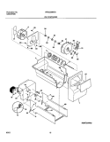 ICE CONTAINER Diagram and Parts List for WRS23MW3AW5  Westinghouse Refrigerator