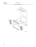 WINDOW MOUNTING Diagram and Parts List for FAC052K7A8  Frigidaire Air Conditioner
