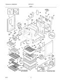 Part Location Diagram of 316506261 Frigidaire WIRING HARNESS