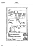WIRING Diagram and Parts List for FGB557CEBF  Frigidaire Wall Oven