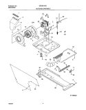 DRY MTR, BELT Diagram and Parts List for GES831AS0  Gibson Washer Dryer Combo