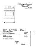 COVER Diagram and Parts List for FEF379ACG  Frigidaire Range