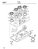 Part Location Diagram of 318052106 Frigidaire WIRE