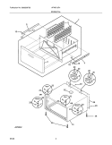 PEDESTAL Diagram and Parts List for APWD15R1  Electrolux Laundry Accessories