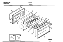 Part Location Diagram of 316085701 Frigidaire Inner Door Glass