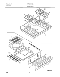 Part Location Diagram of 316010905 Frigidaire Burner Cap