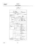 WIRING SCHEMATIC Diagram and Parts List for GS26HSZCB1  Frigidaire Refrigerator