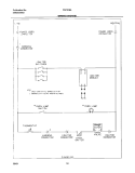 WIRING DIAGRAM Diagram and Parts List for FGF316AQA  Frigidaire Range
