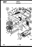 WRAPPER AND BODY PARTS Diagram and Parts List for FMS137T1B1  Frigidaire Microwave