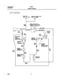 WIRING DIAGRAM Diagram and Parts List for FDH30J4  Frigidaire Dehumidifier