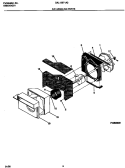 AIR HANDLING PARTS Diagram and Parts List for GAL106F1A3  Gibson Air Conditioner