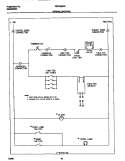 WIRING DIAGRAM Diagram and Parts List for FGF326WGSA  Frigidaire Range