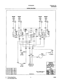 WIRING DIAGRAM Diagram and Parts List for TEF303BWB  Tappan Range