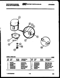 CABINET AND INSTALLATION PARTS Diagram and Parts List for AC064L7A3  Frigidaire Air Conditioner