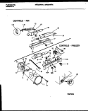 REFRIGERATOR CONTROL ASSEMBLY, DAMP Diagram and Parts List for MRS22WRAW1  Frigidaire Refrigerator