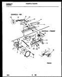 REFRIGERATOR CONTROL ASSEMBLY, DAMP Diagram and Parts List for FRS24WPBD0  Frigidaire Refrigerator
