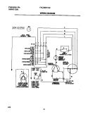 WIRING DIAGRAM Diagram and Parts List for FAC082H7A2  Frigidaire Air Conditioner