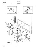 SYSTEM Diagram and Parts List for MFC13M3BW2  Frigidaire Freezer