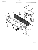 Part Location Diagram of 131681800 Frigidaire PANEL-CONTROL