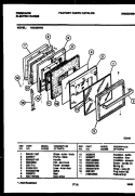 Part Location Diagram of 5303211367 Frigidaire GLASS-OVEN DOOR, BLACK, OUTER
