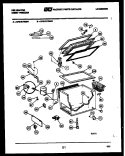 Part Location Diagram of 5303200693 Frigidaire LATCH