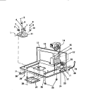BASIC BODY Diagram and Parts List for KM750HXM  Frigidaire Microwave